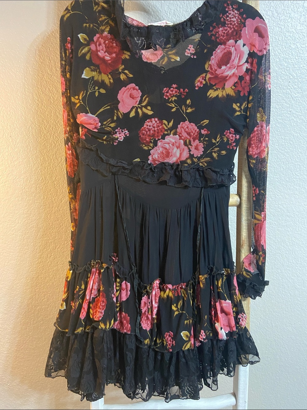 Floral Ruffle Dress - Picture 5 of 5